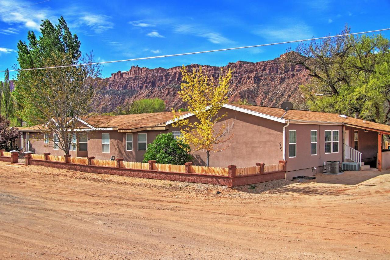 Rustic Retreat Moab Townhome With Grill And Fire Pit Exterior foto